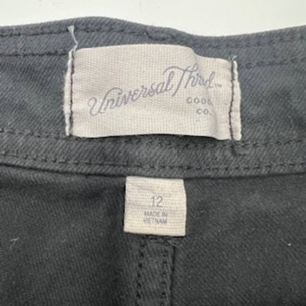 Universal Thread Womens High-Rise Sailor Shorts Black Size 12 NWT - Picture 3 of 8